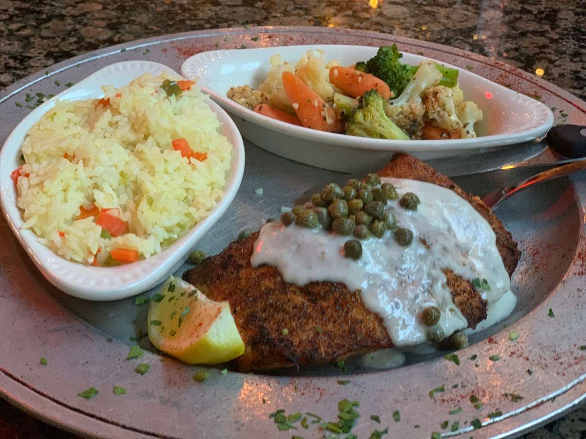 Cajun Salmon Plate