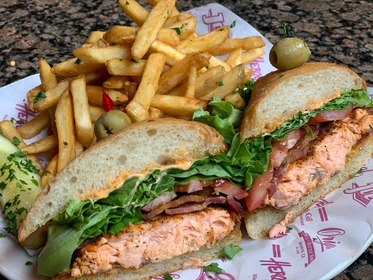 Cajun Salmon B.L.T.
