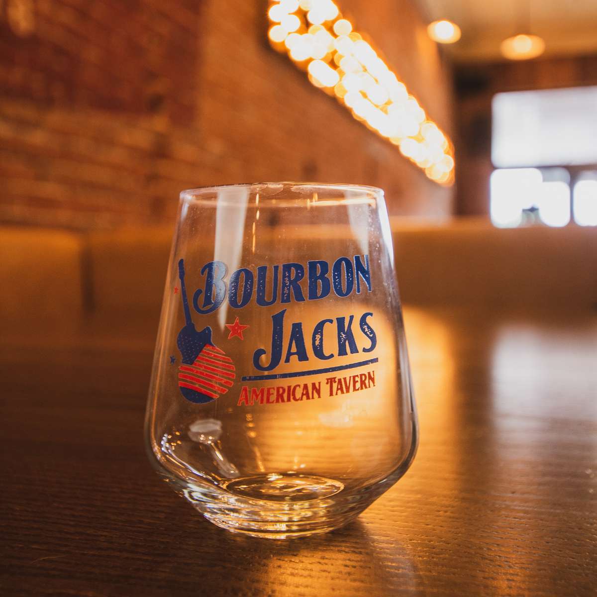 Bourbon Jacks Wine Glass