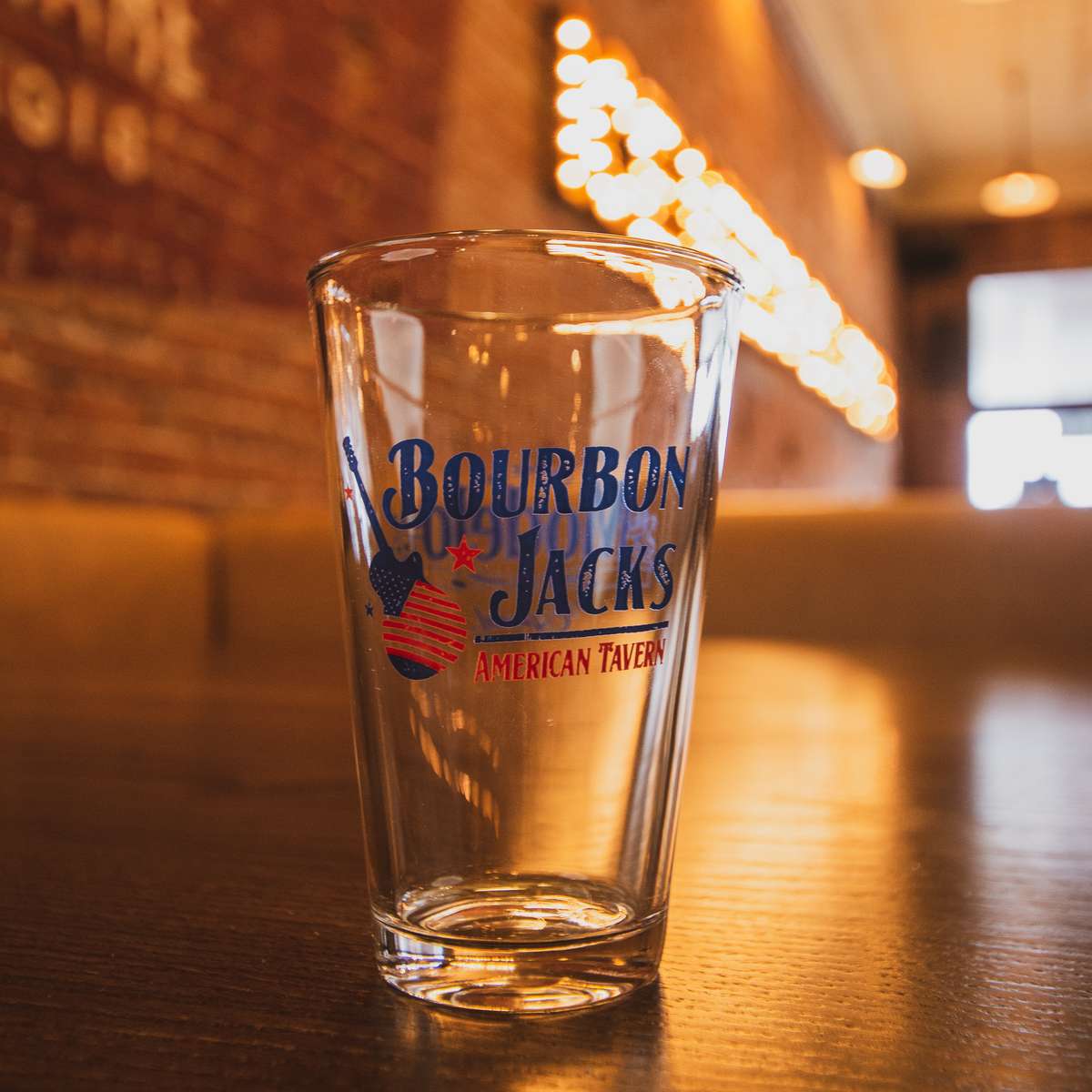 Bourbon Jacks 16 oz Glass