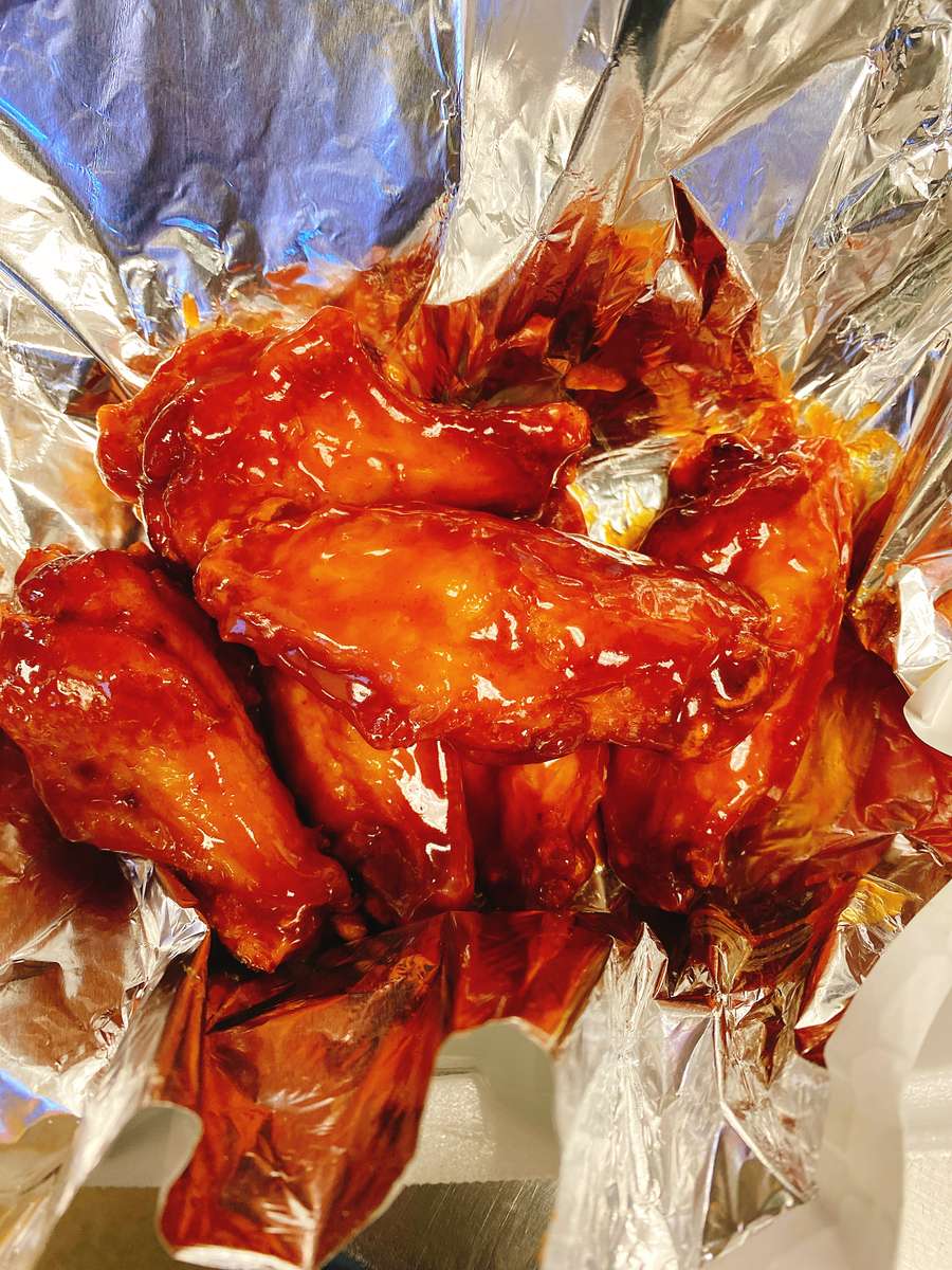 Spicy Glazed Wings