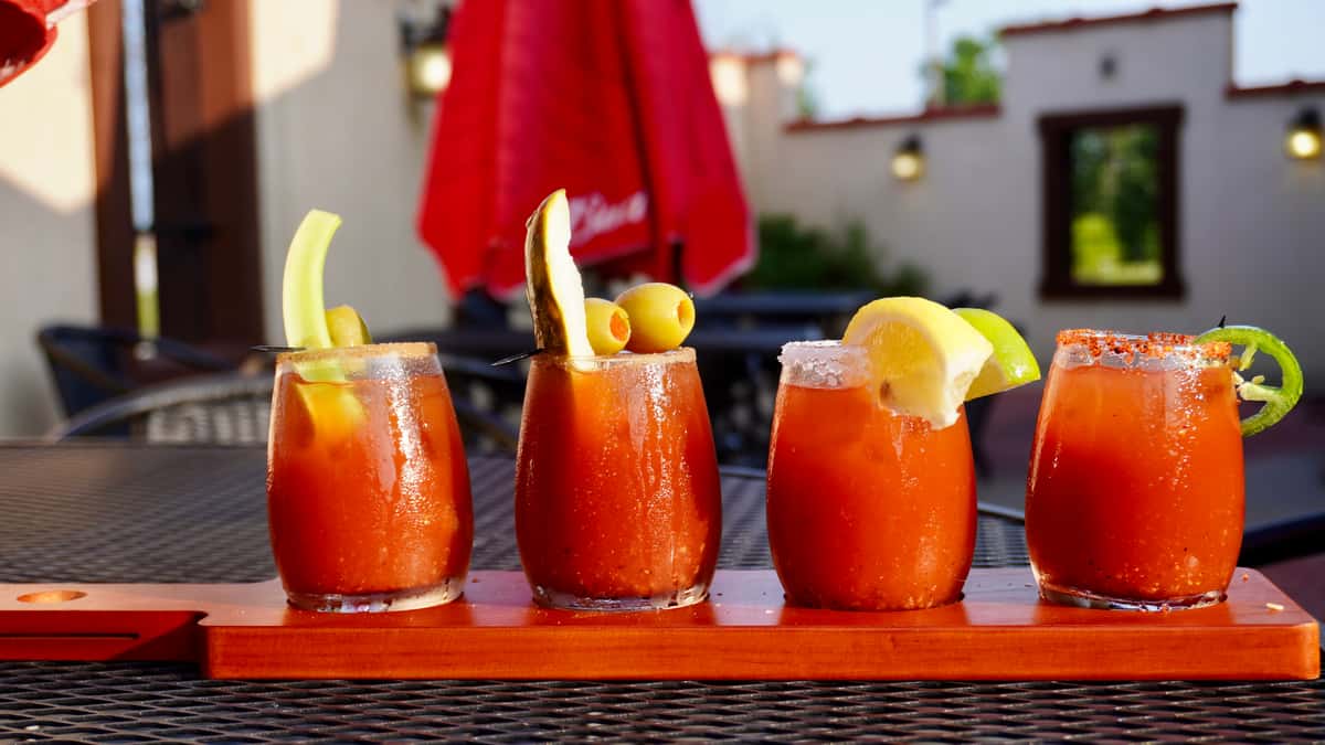 Bloody Mary Flight - Bandero County Wood Grill | Southwestern