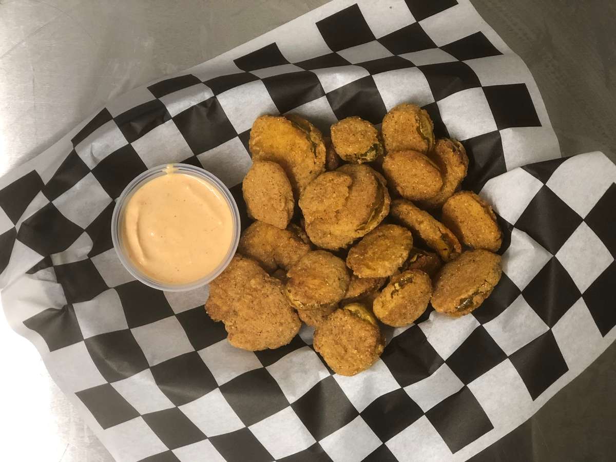 fried pickle chips