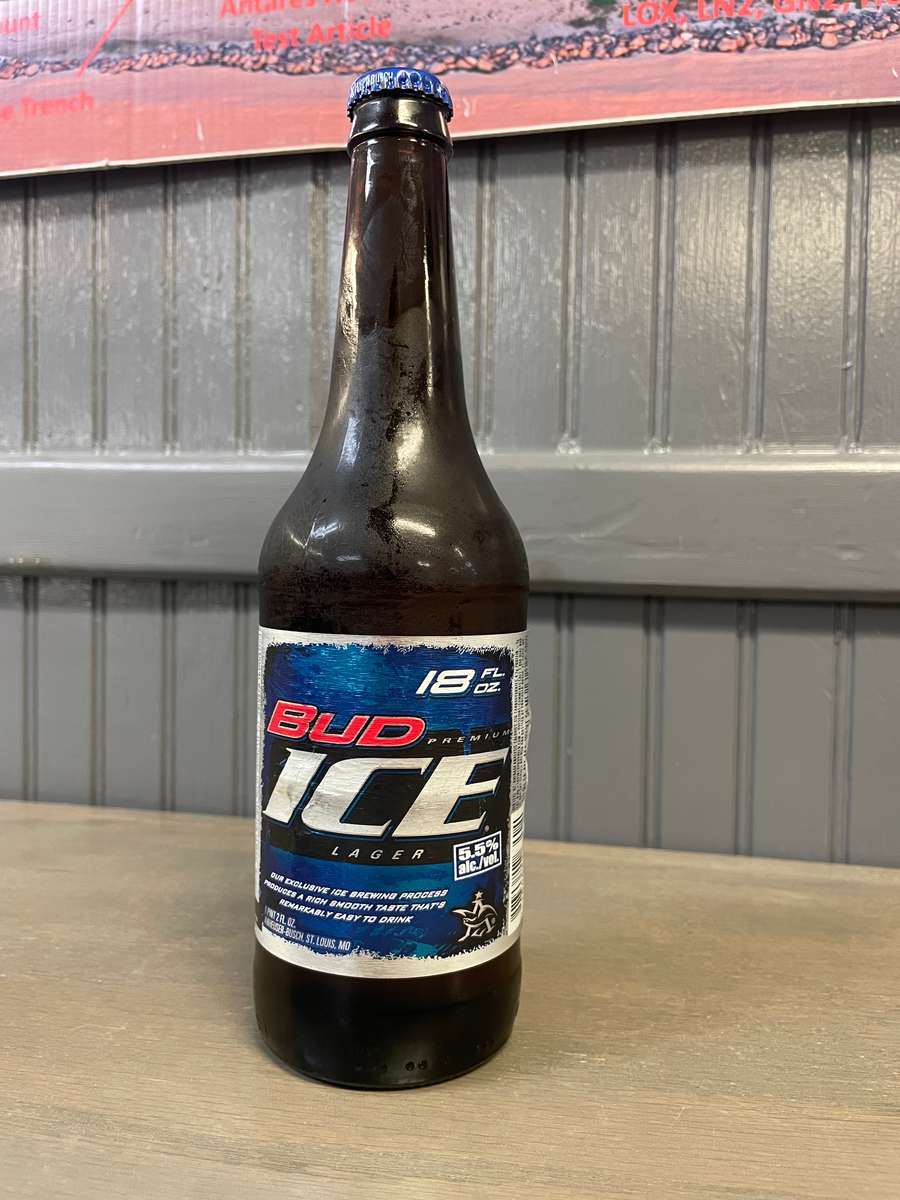 18 oz Bud Ice Bottle