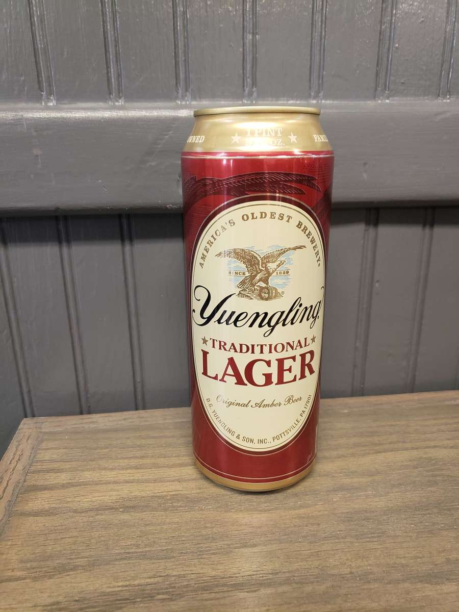 25oz Yuengling Lager Can