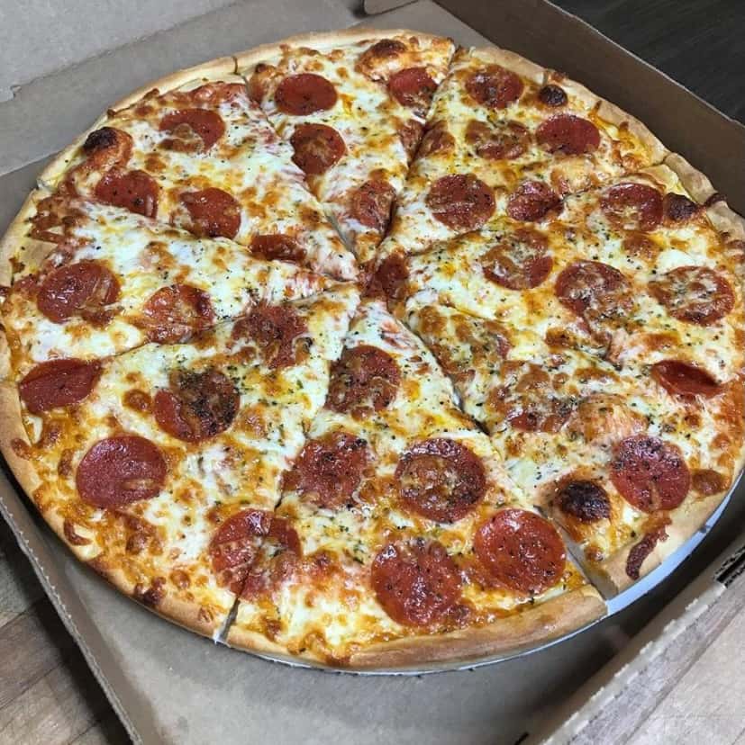 Two Large Pepperoni Pizzas