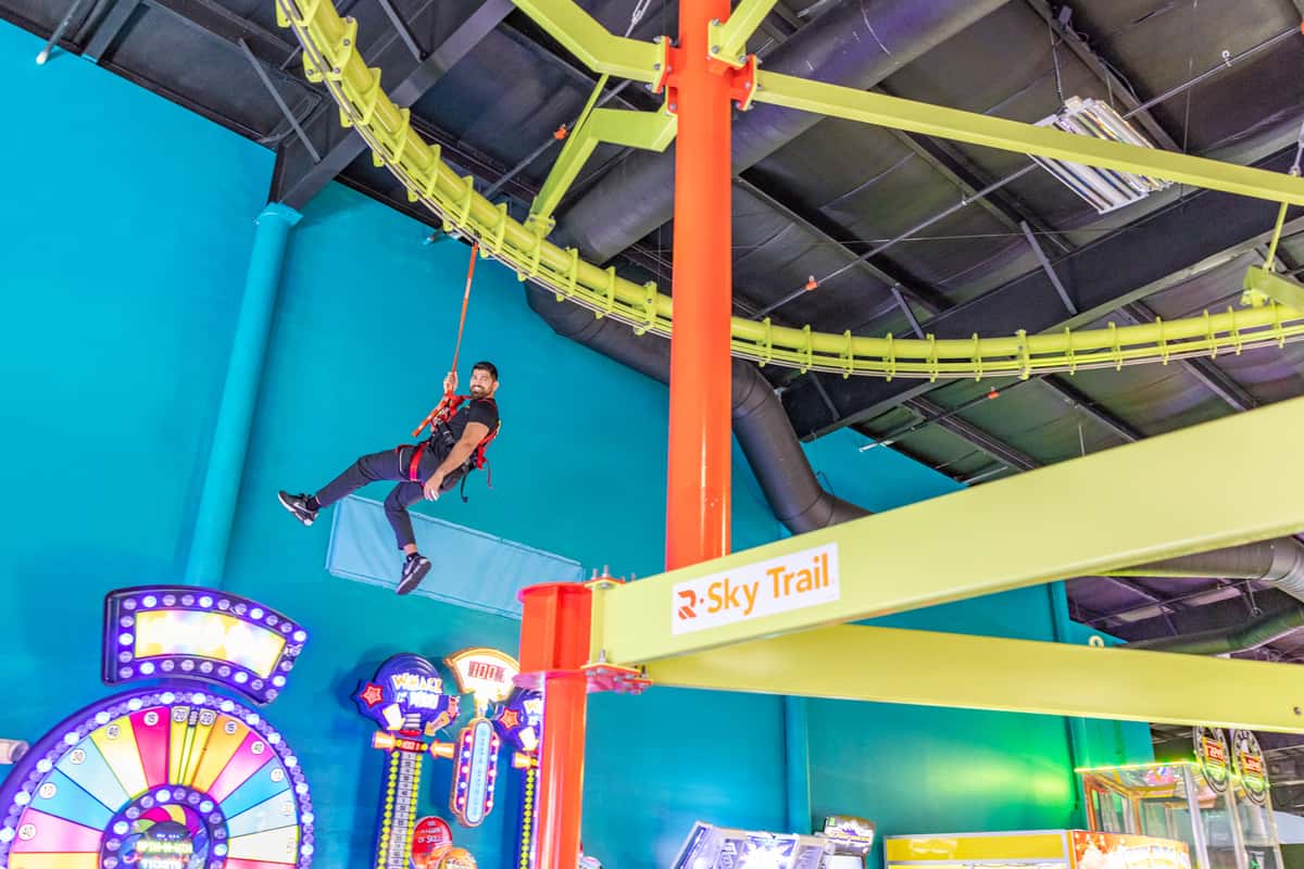 NH Ropes Course, Zipline, New Hampshire, Indoors - Block Party
