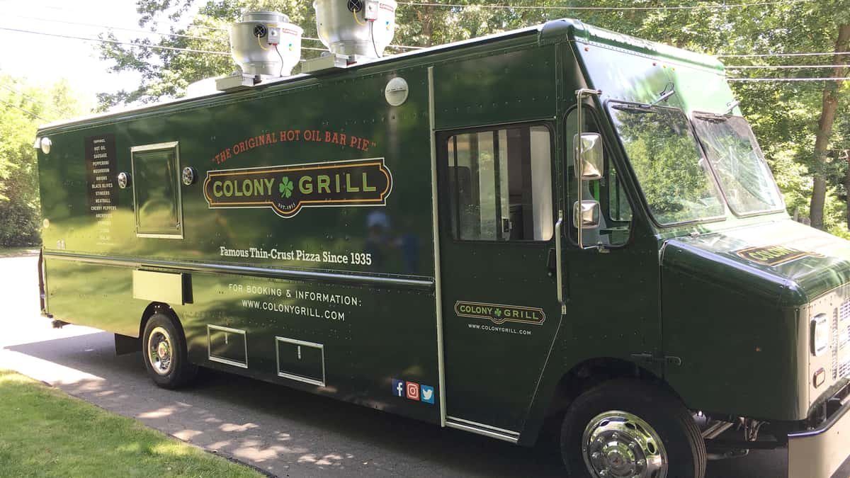 Colony Grill Pizza truck