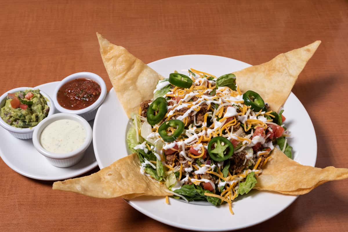 tostada salad