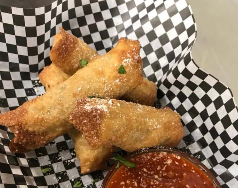 Stuffed Hot Pepper Eggs Rolls