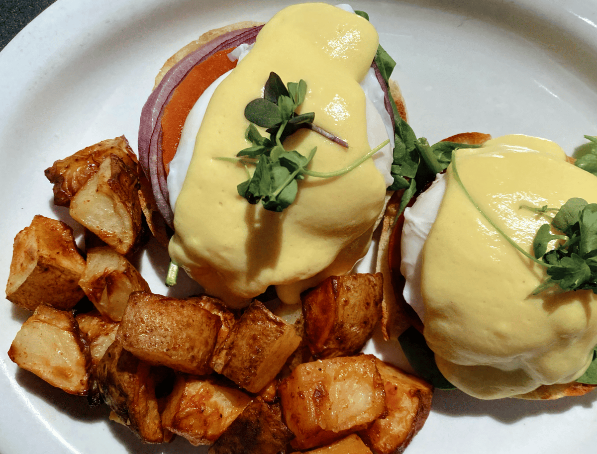 Eggs Benedict Brunch Menu Waterside New American restaurant