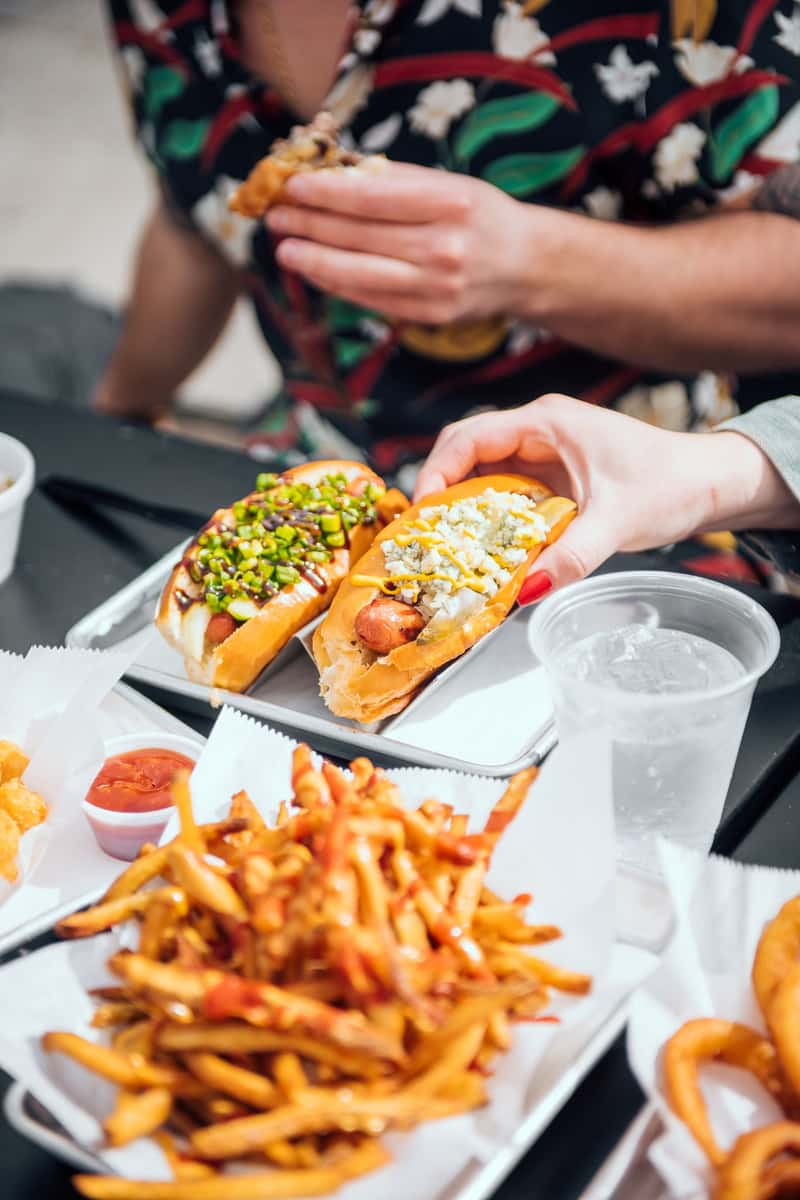 Arlington VA Haute Dogs Gourmet Hot Dog Concept