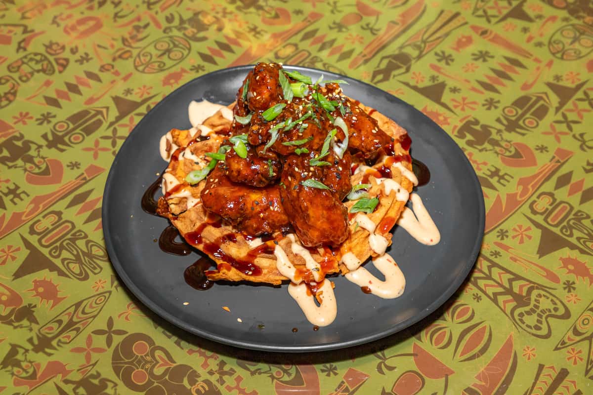 Chicken & Waffles - Max's South Seas Hideaway