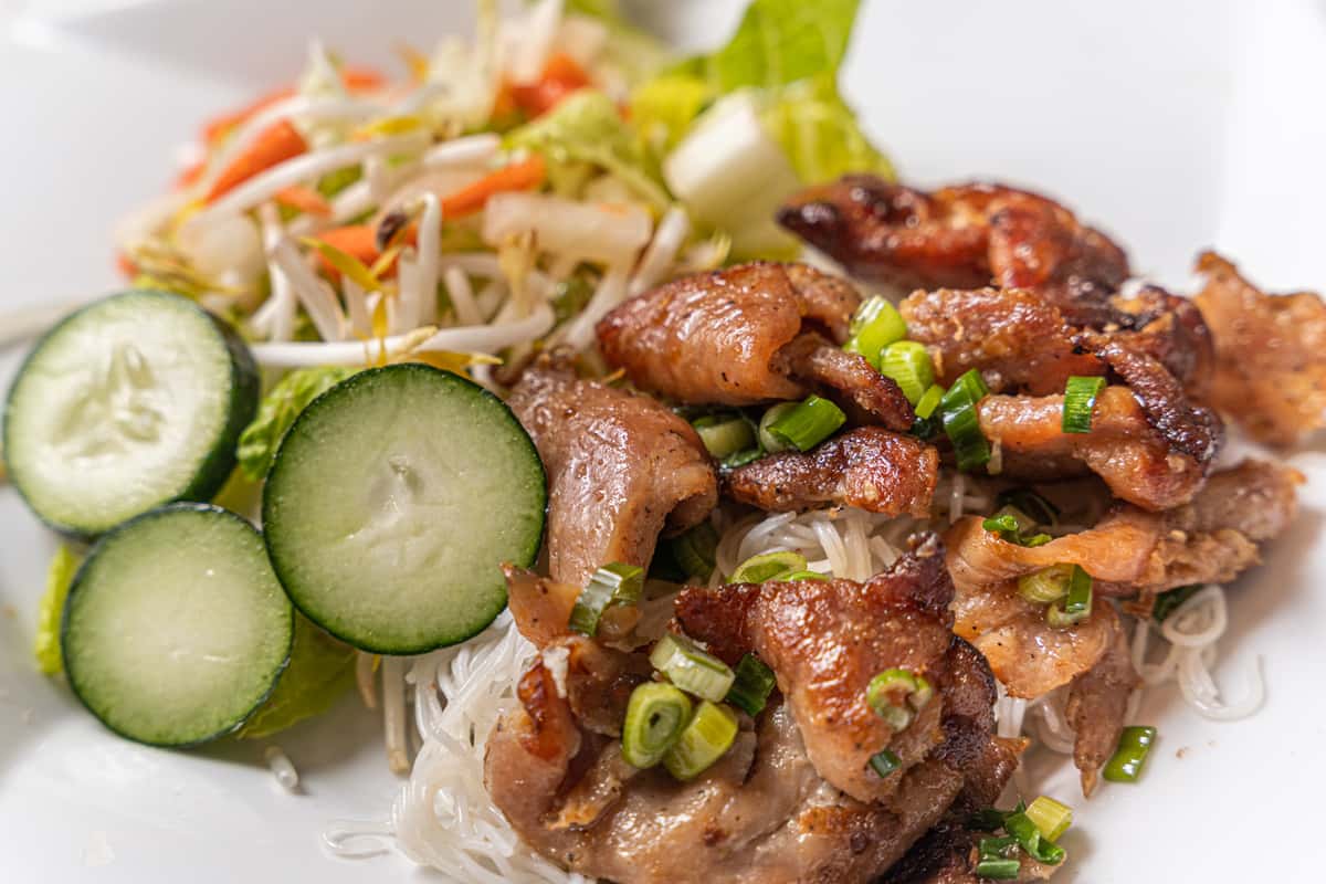 V1 Honey Glazed Pork - Oh Mai Sandwich Kitchen - Pho | Bahn Mi