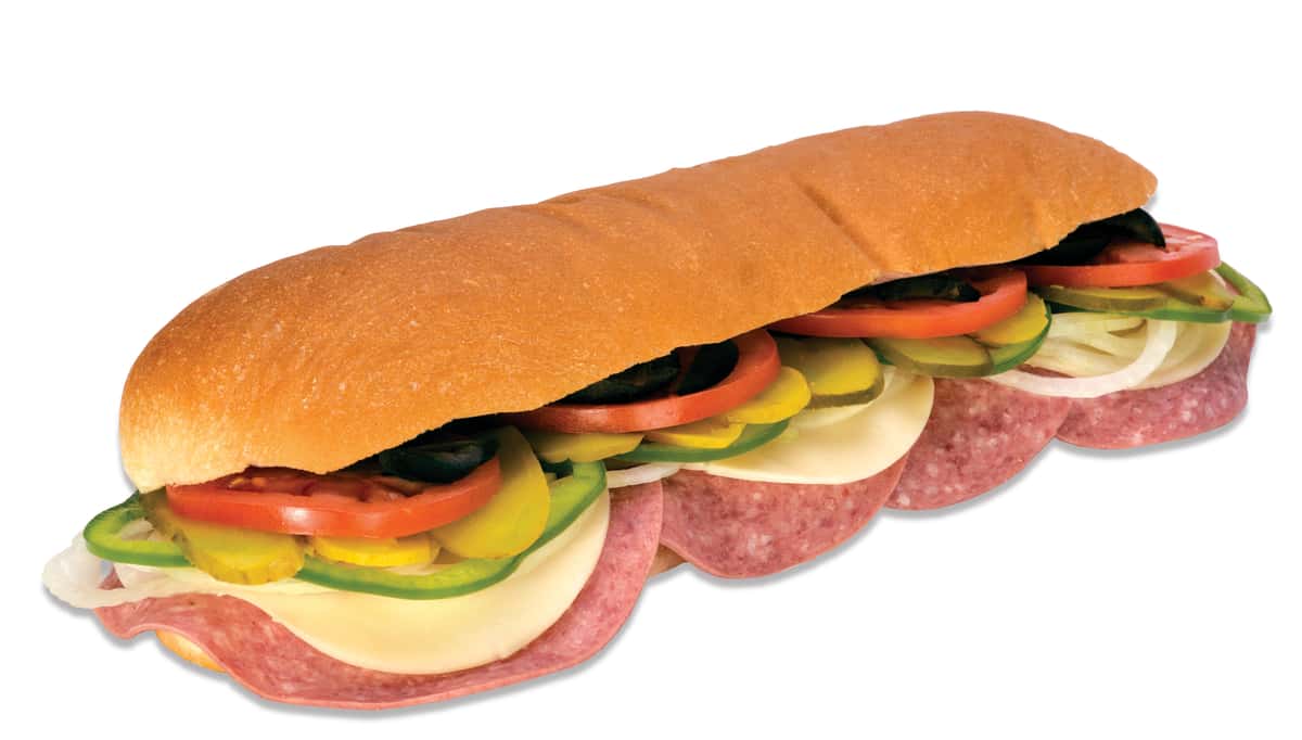 Salami sandwich
