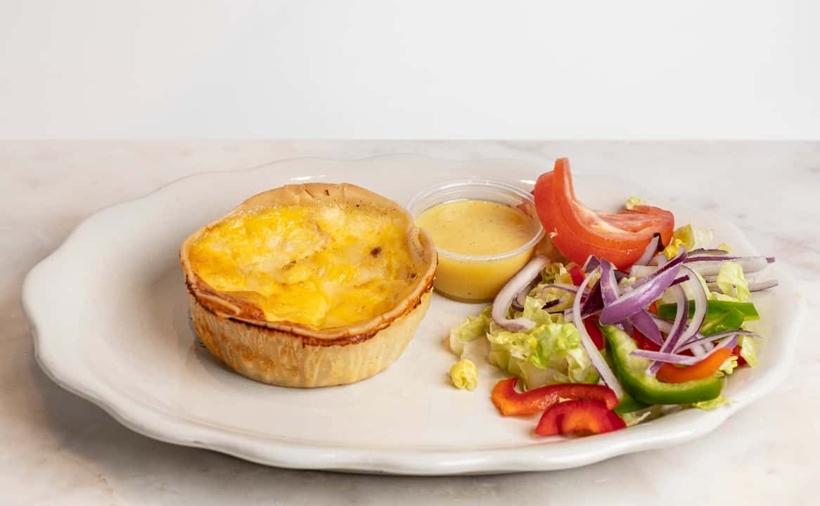 Ham & Cheese Quiche - La Boulangerie Boul'Mich | Artisanal Bakery
