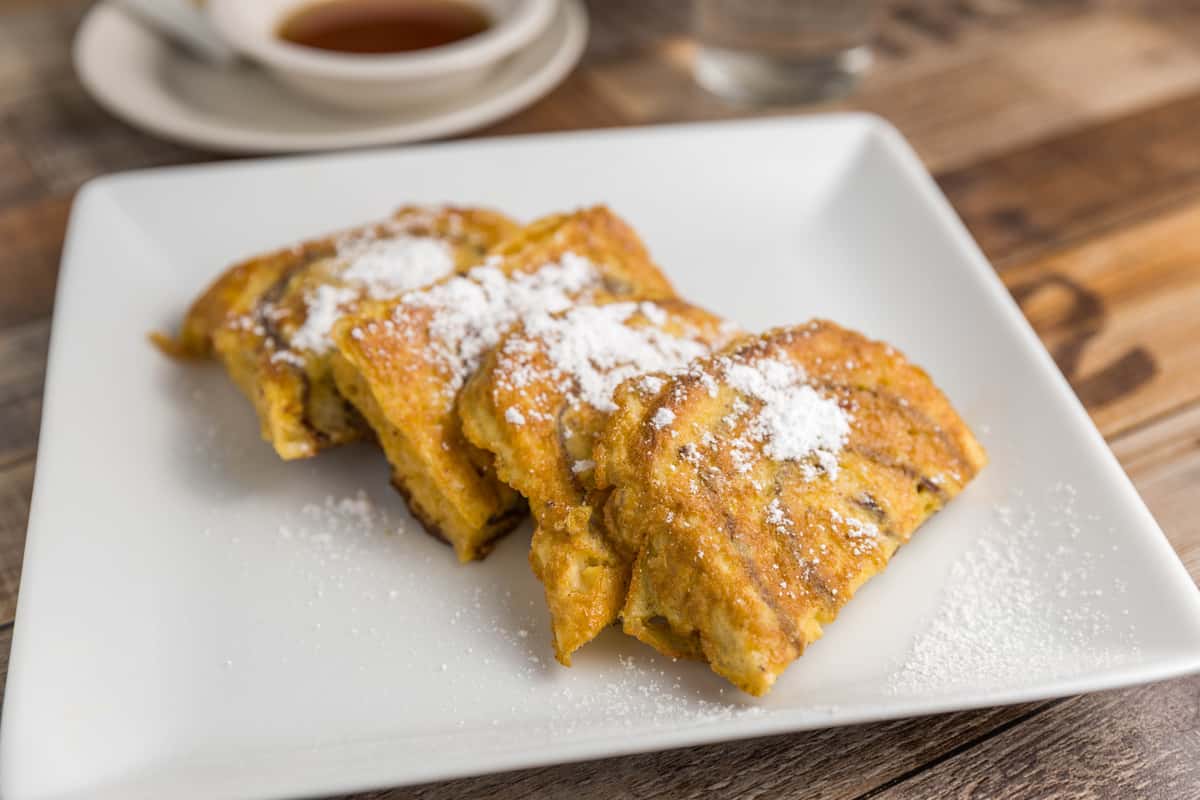 Cinnamon Roll French Toast Breakfast Nano Cafe Breakfast