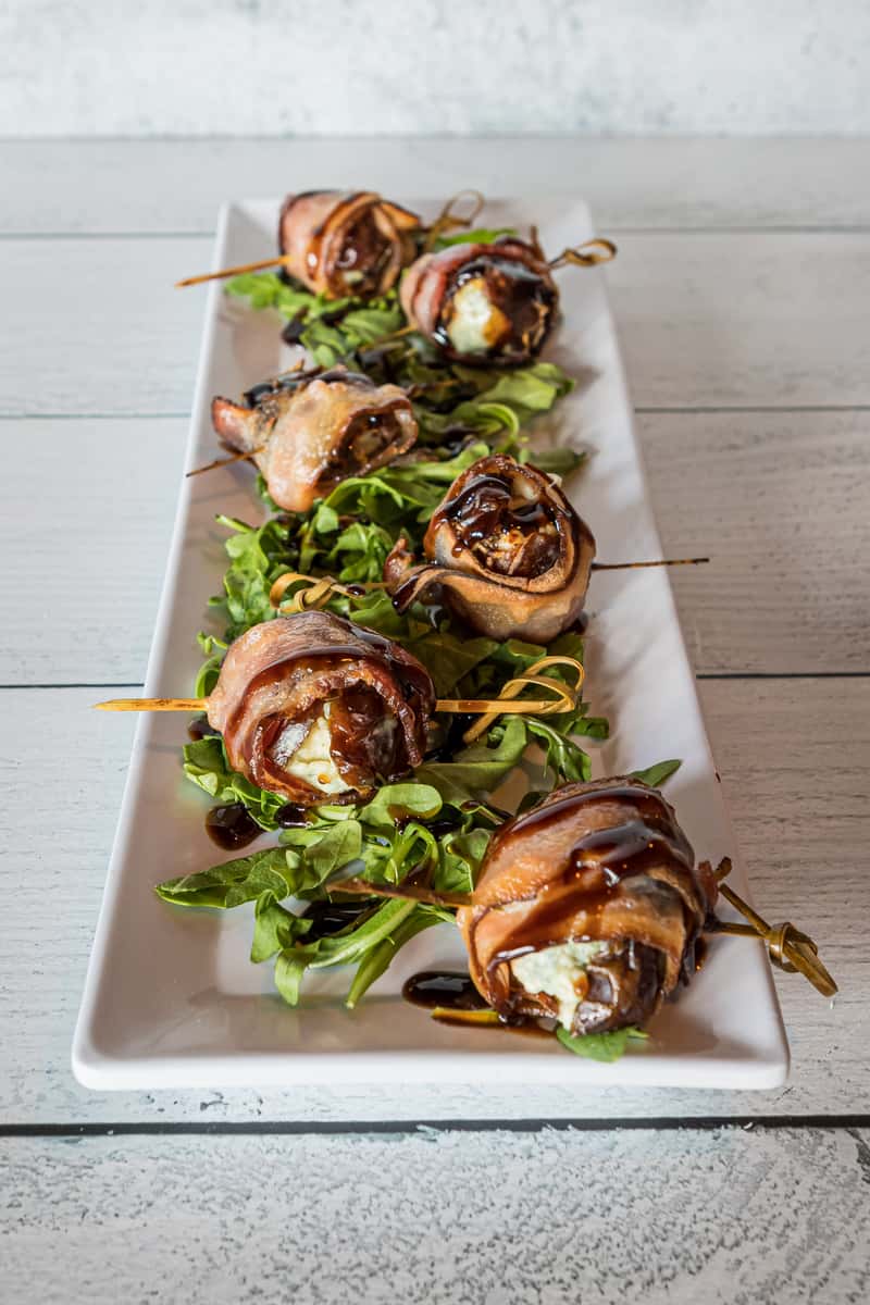 BACON WRAPPED DATES