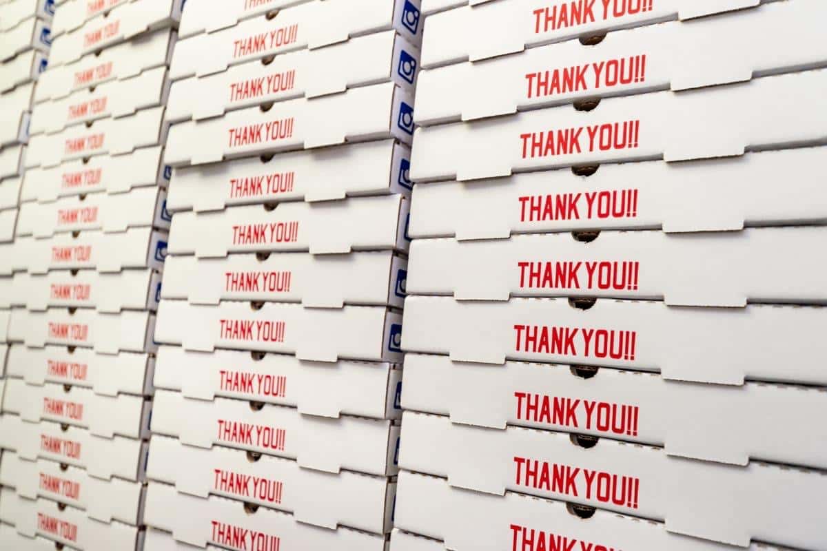 20 Large Pepperoni Pizzas