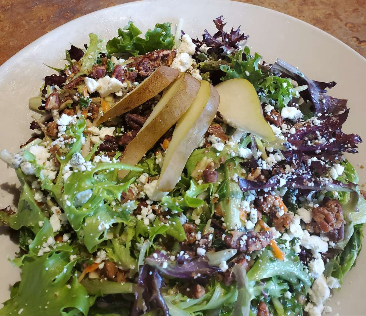 Pear, Pecan, & Bleu Salad