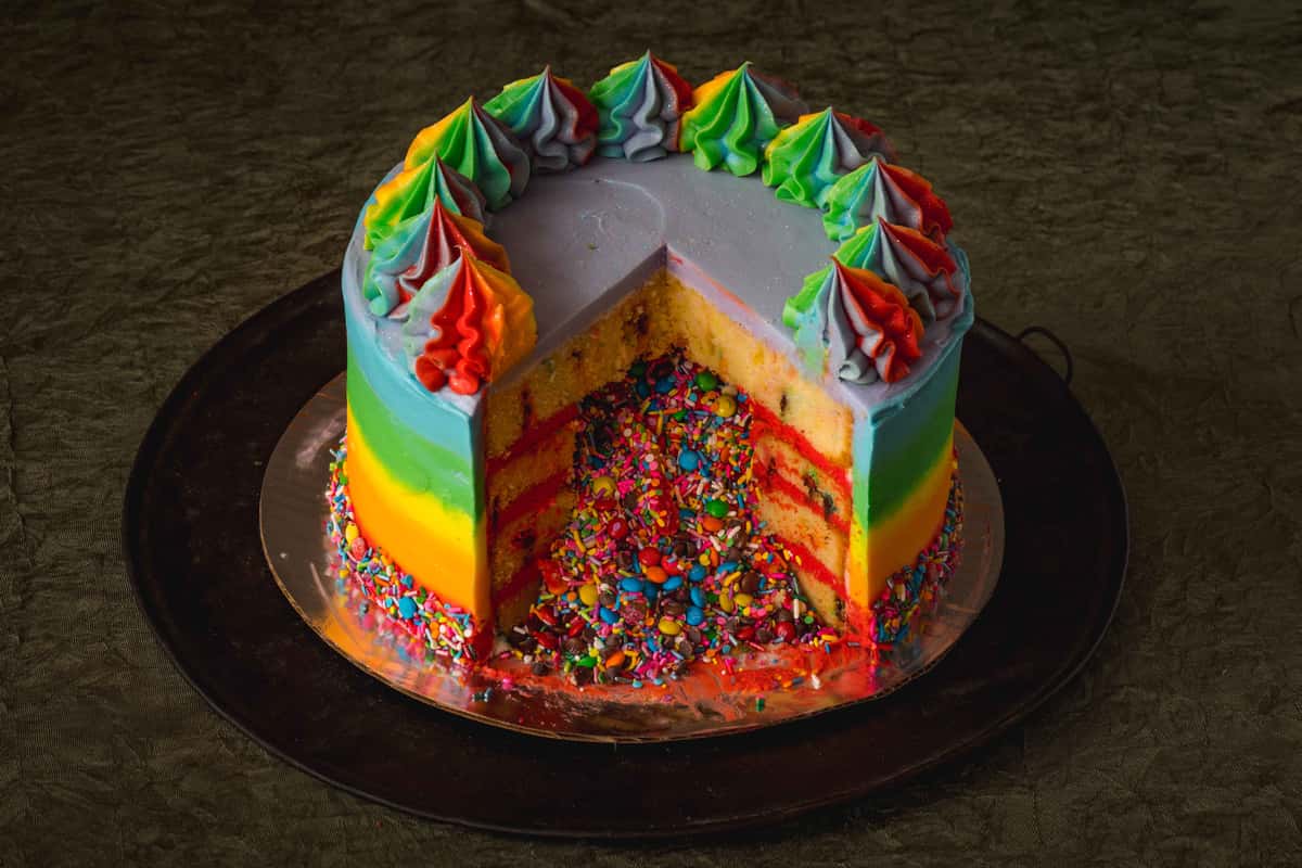 Candy Explosion Cake