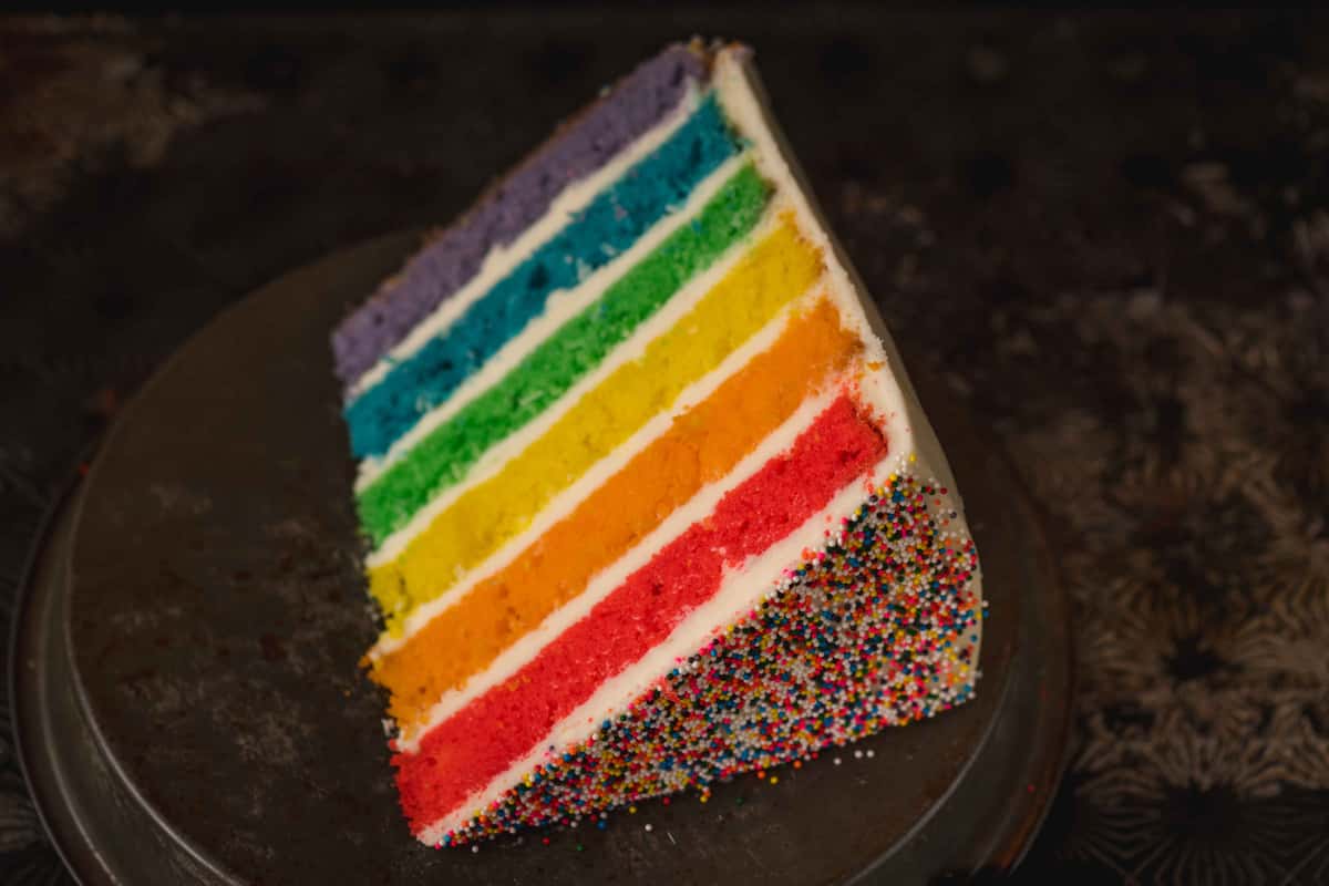 Rainbow Cake - NoRa Cupcake Company - Dessert Shop and Bakery in