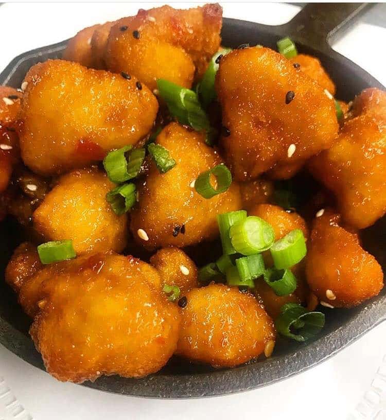 Sweet & Spicy Cauliflower