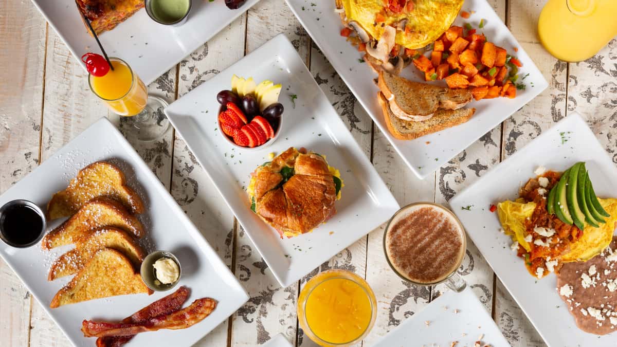 plates of food