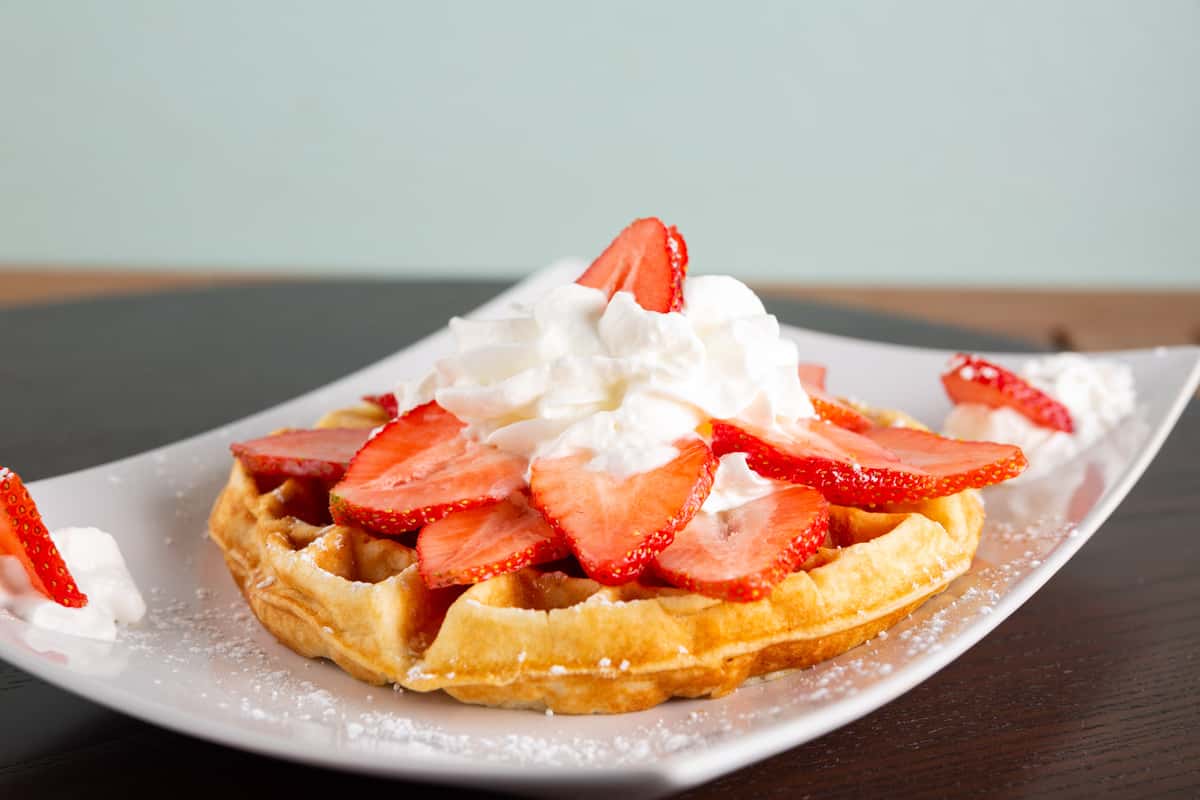 Belgian Waffles/Pancakes Menu Birdie Bistro Brunch Restaurant in