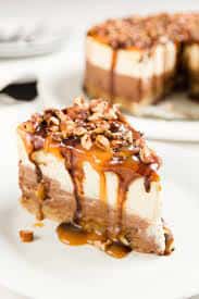 New York Turtle Cheesecake - Nick & Tom's Restaurant & Bar
