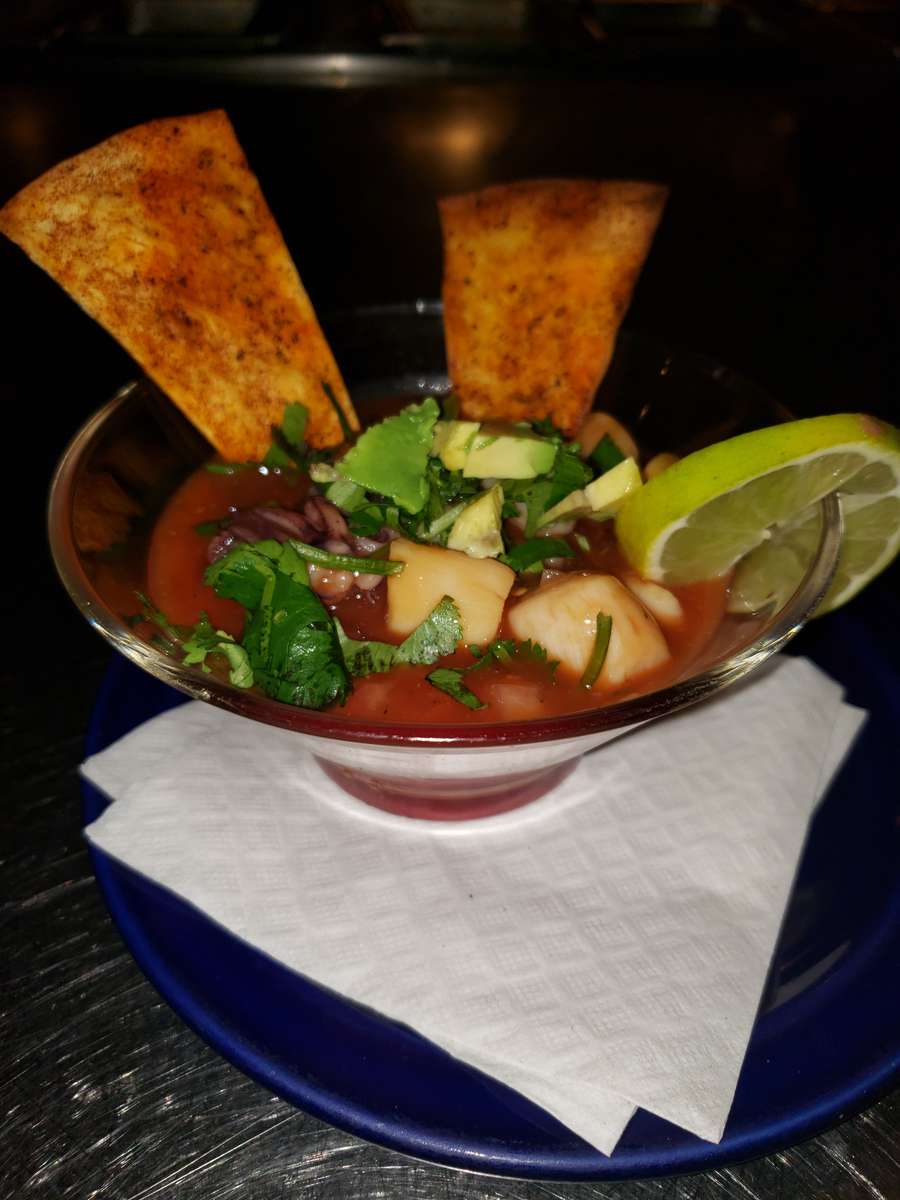 Ceviche Acapulco Dinner Menu Jalapeños Mexican Restaurant in