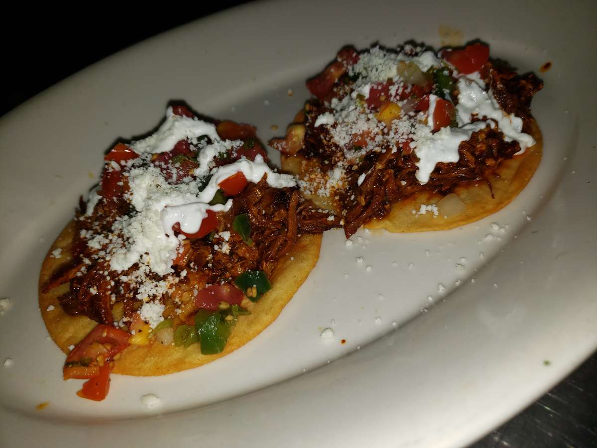Tostaditas de Cerdo Dinner Menu Jalapeños Mexican Restaurant in