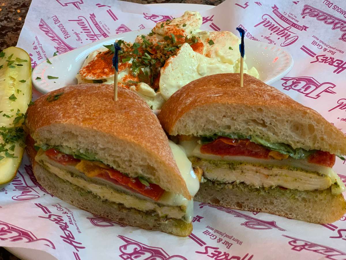 Spicy Pesto Chicken Sandwich