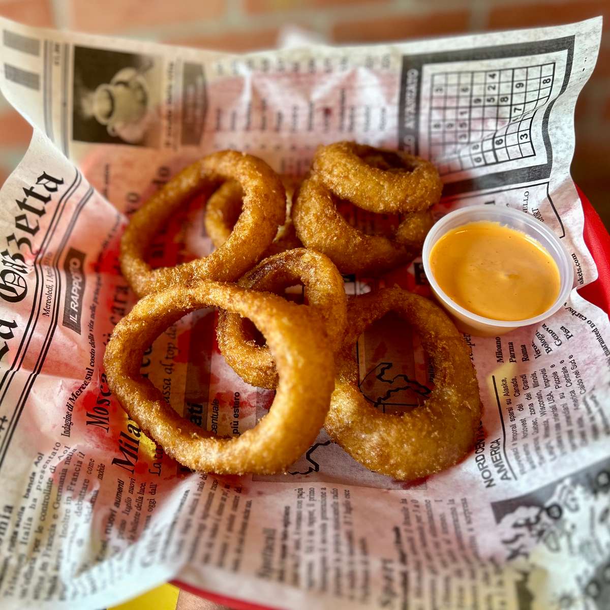 ONION RINGS - Village Pizzeria - Pizza Restaurant in Middleport, NY