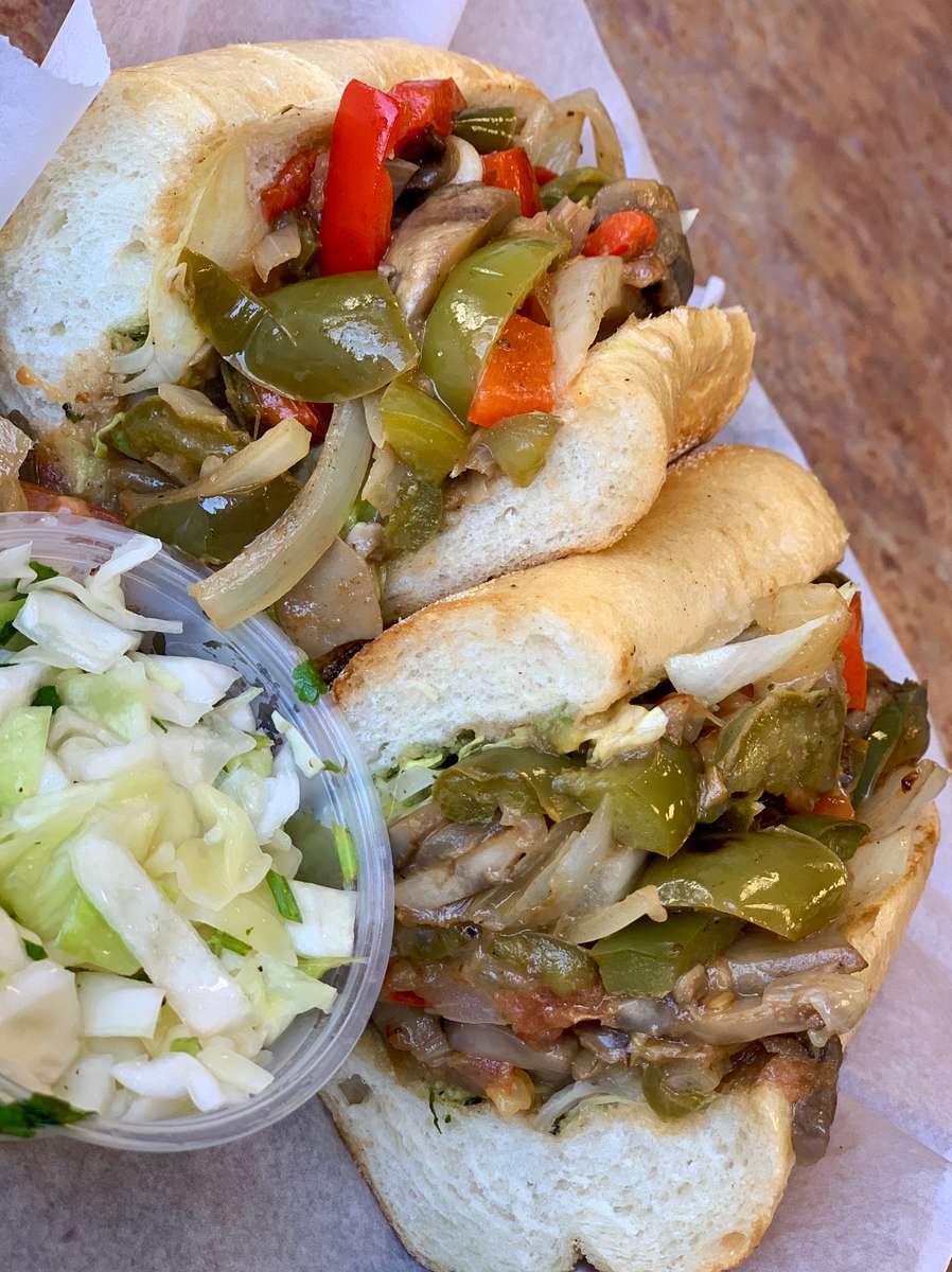Veggie Lover's "Cheesesteak"