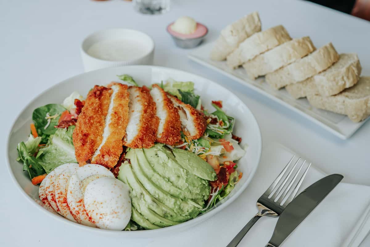 Crispy Chicken & Avocado - Hug-Hes American Kitchen and Catering
