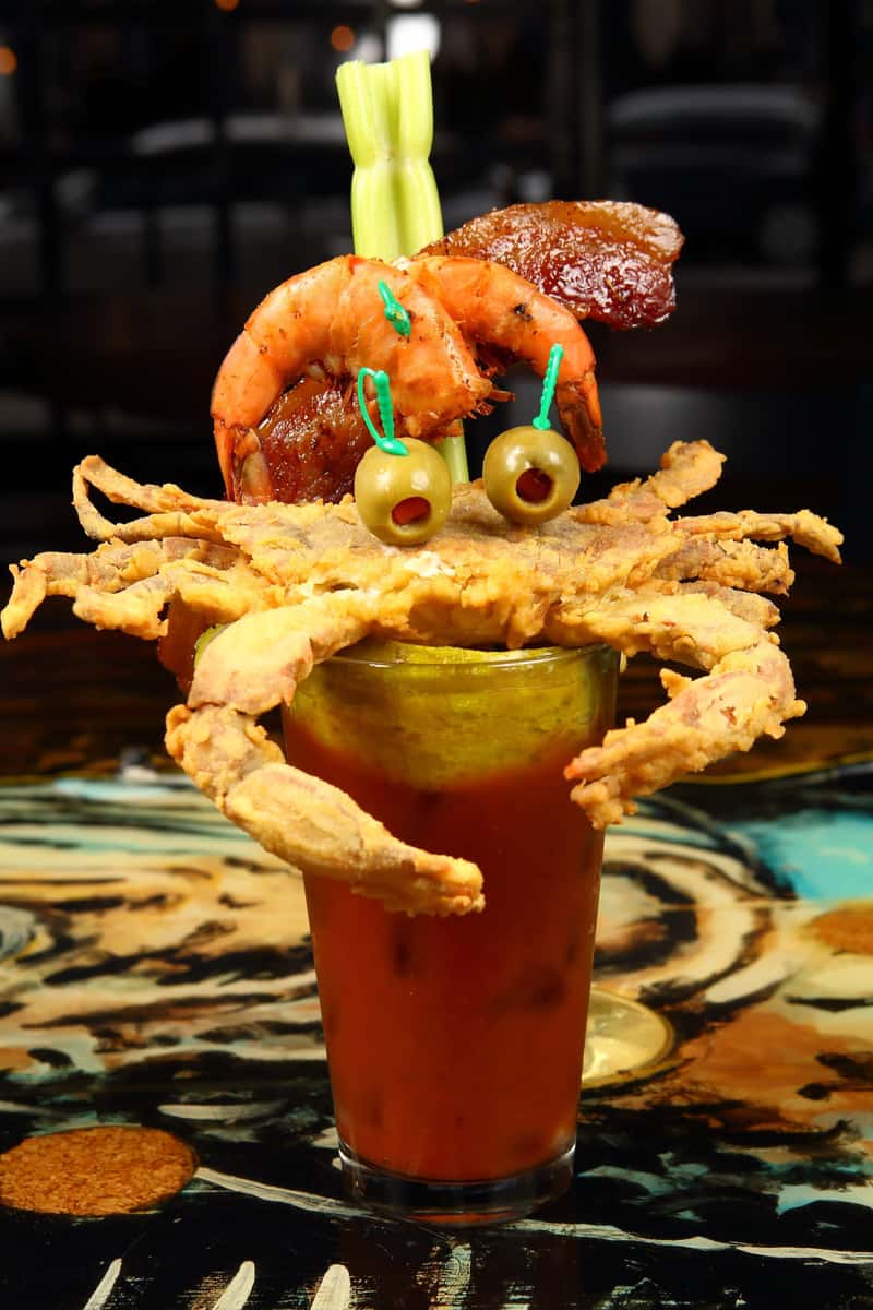 Standard bloody mary bar menu luke wholey s wild alaskan grille