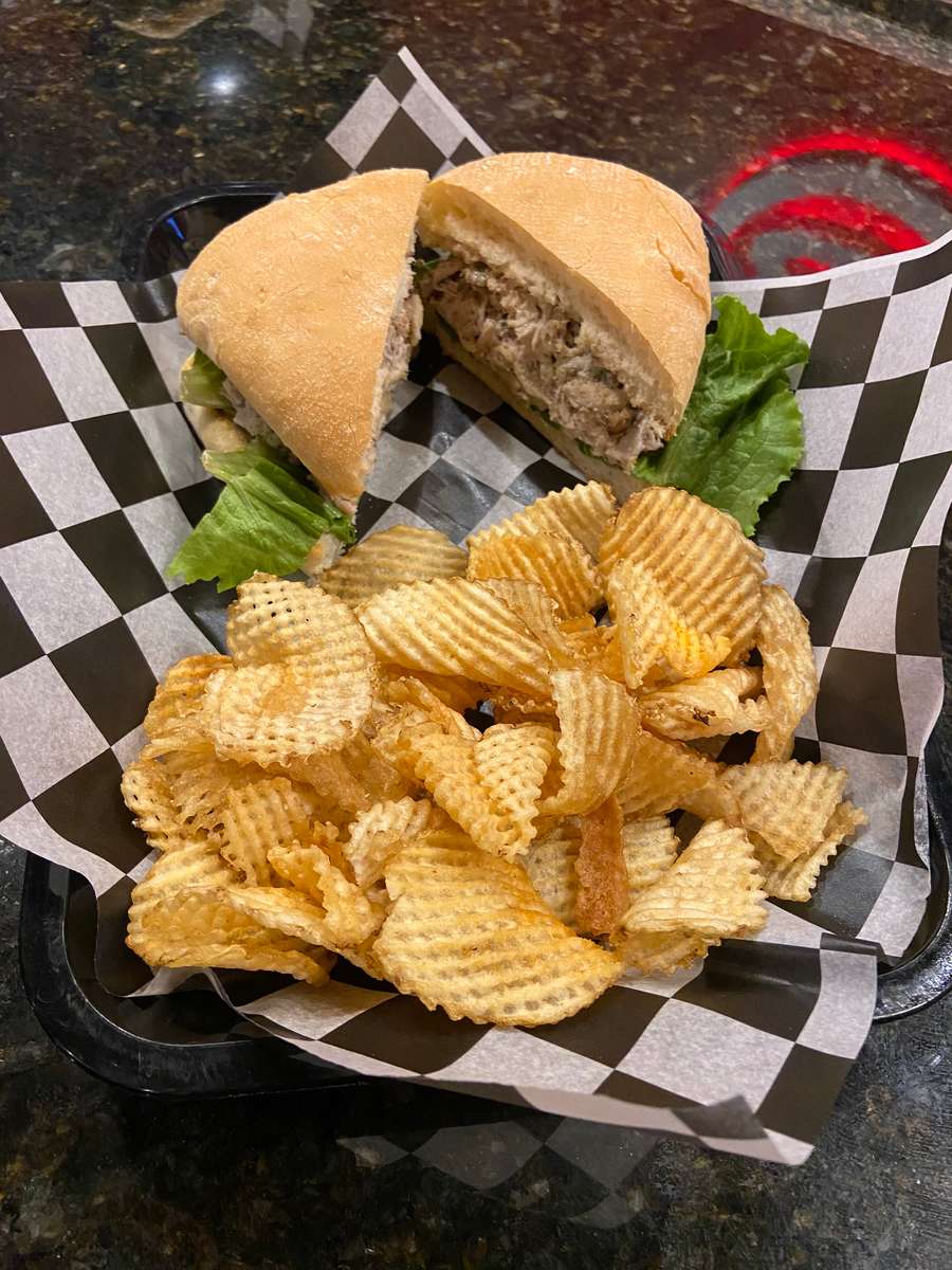 Chicken Salad Sandwich Dinner Menu Grata Bar & Lounge Bar & Grill in Lincoln, NE