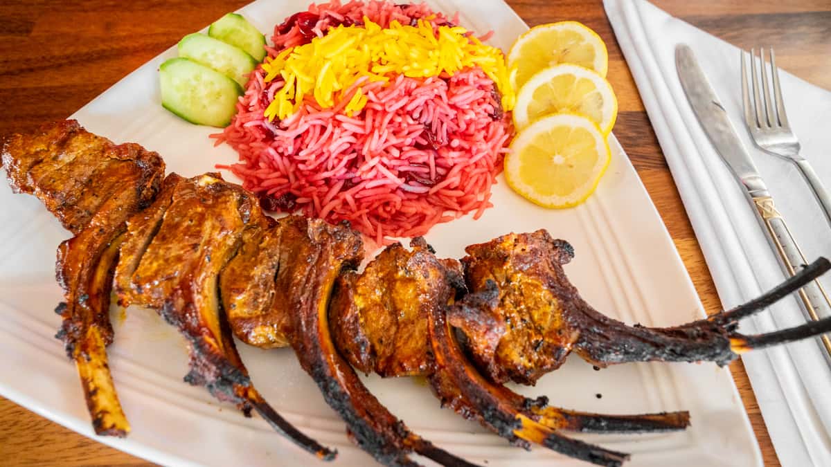 Chicken Steak Chicken with Rice