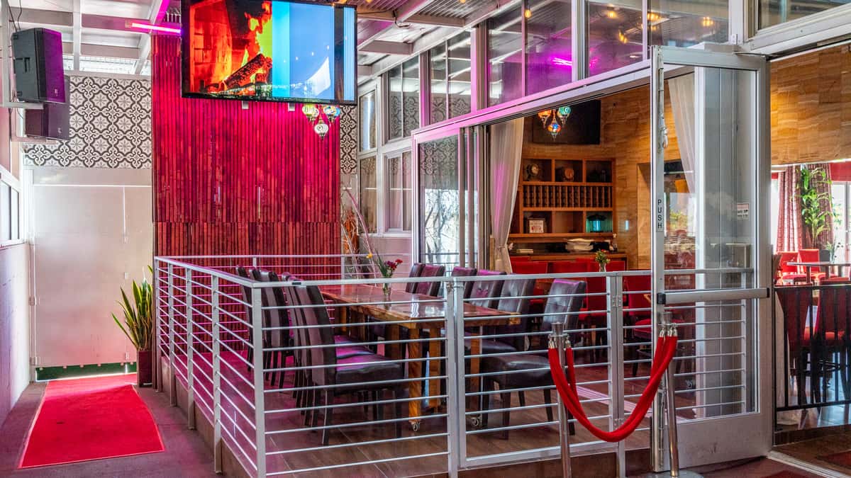 Patio dining