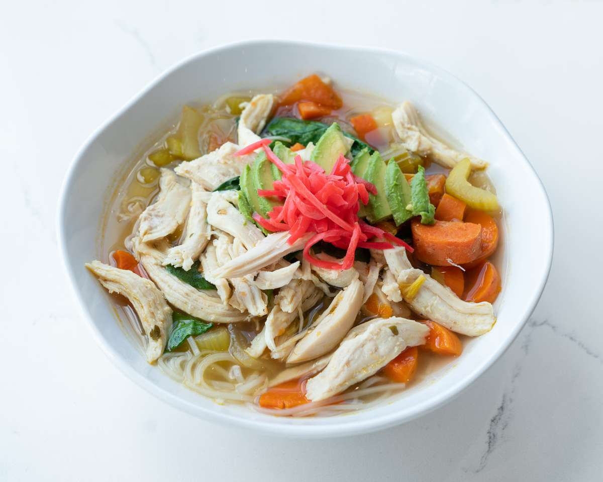 Health Nut Noodle Soup