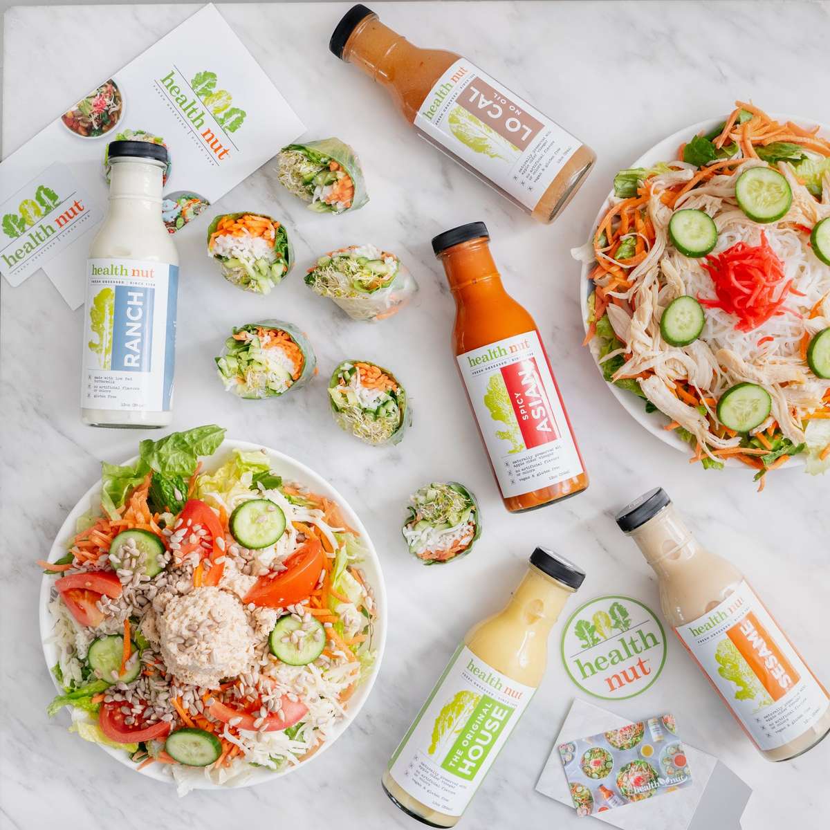 Health Nut Salad Shop in CA
