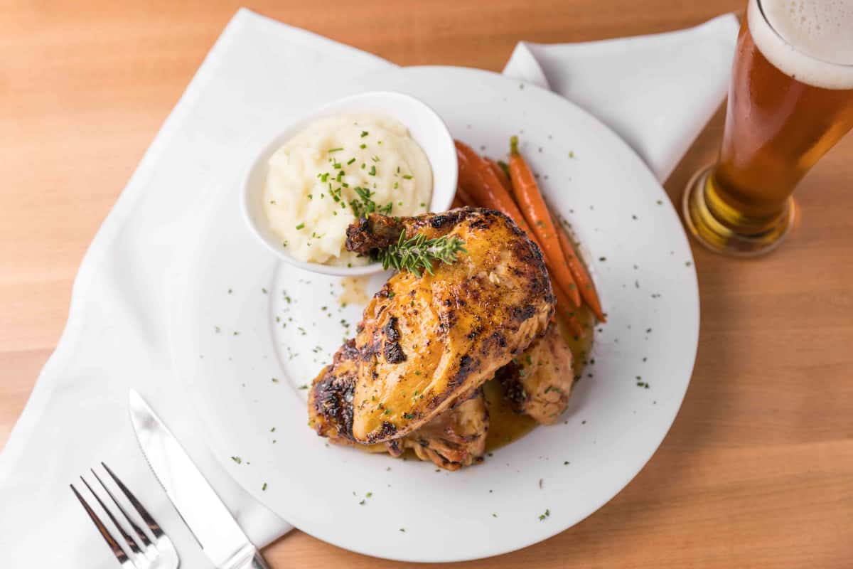 Rotisserie Chicken with Garlic, Lemon & Herbs Grill Dinner Larsen's