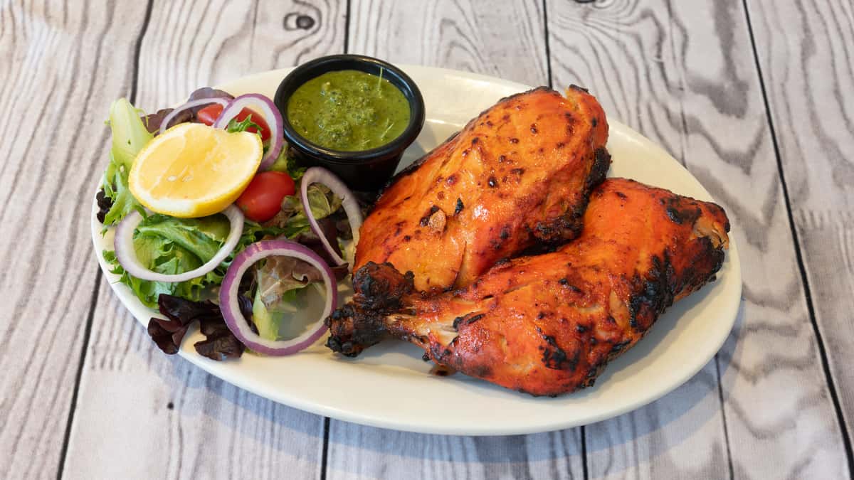 Chicken Tandoori HALF (GF) - Laila Asheville - Modern Indian