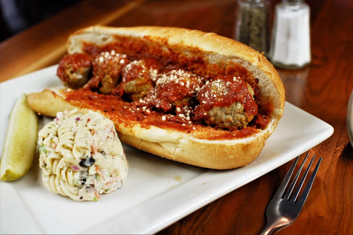 Meatball Parmigiana