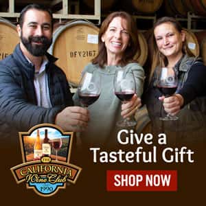 The California Wine Club, a great gift for the holidays, supporting artisan wineries.