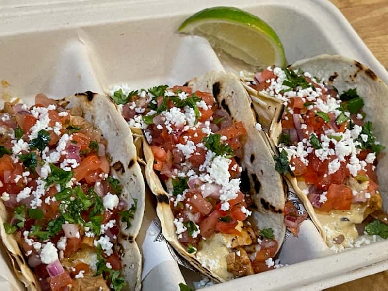 Spicy lime tacos