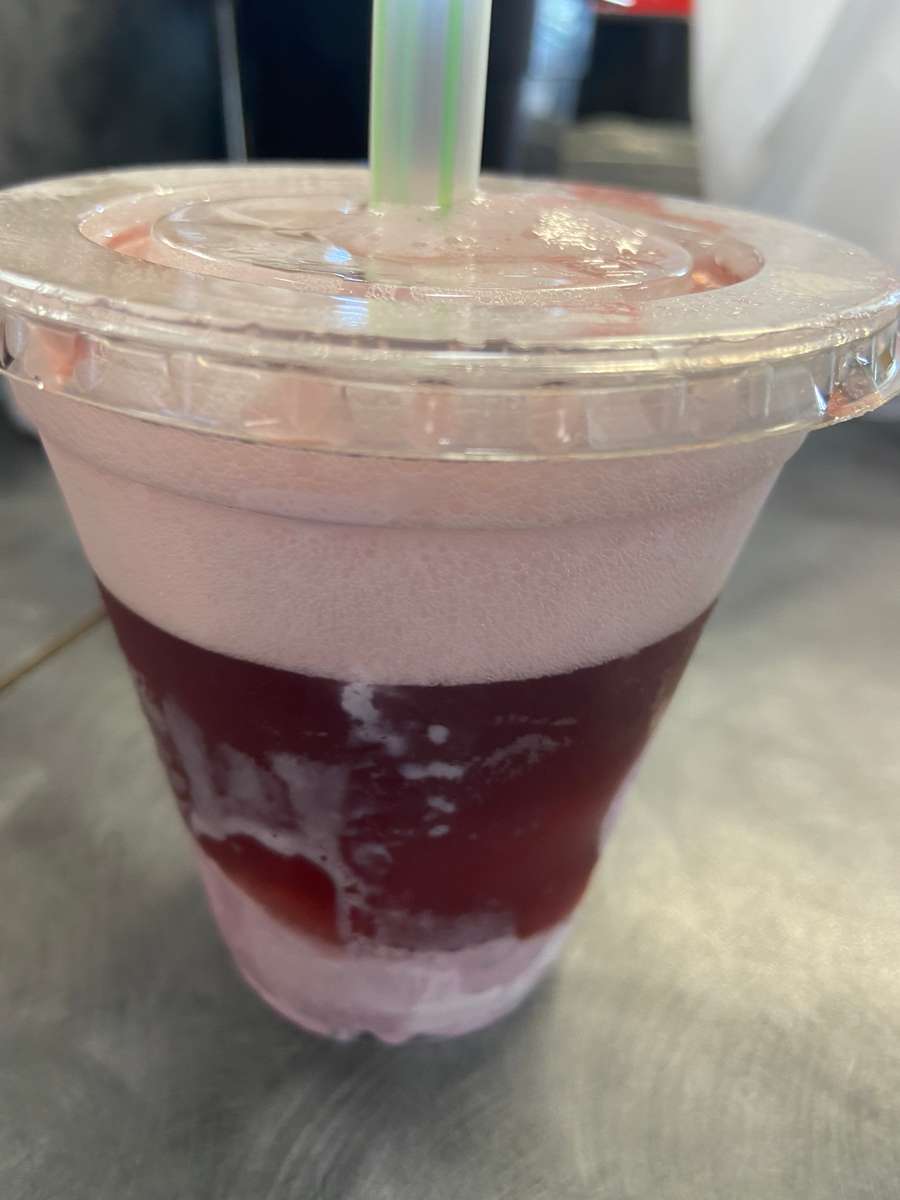 Double Berry Float