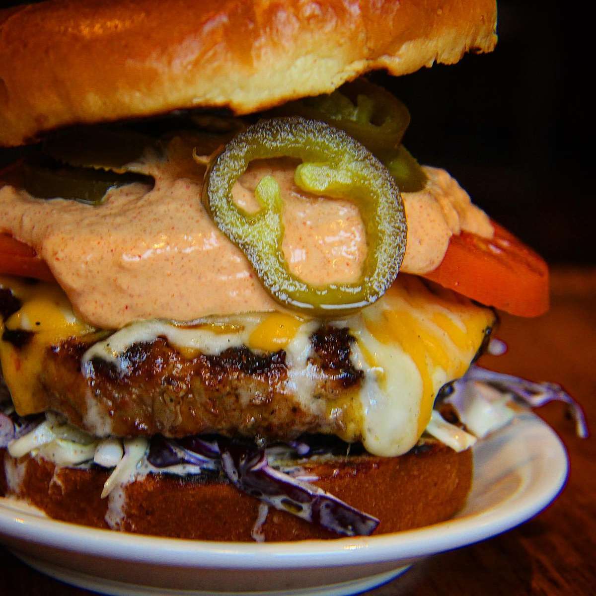 Baja Blast Burger