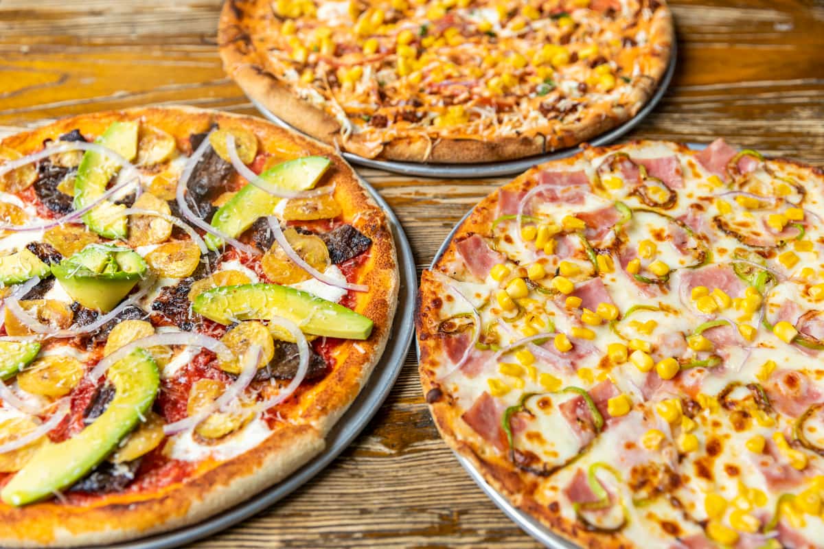 hero shot of pizza